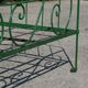 Antique metal bed, vintage