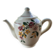Sarreguemines earthenware teapot