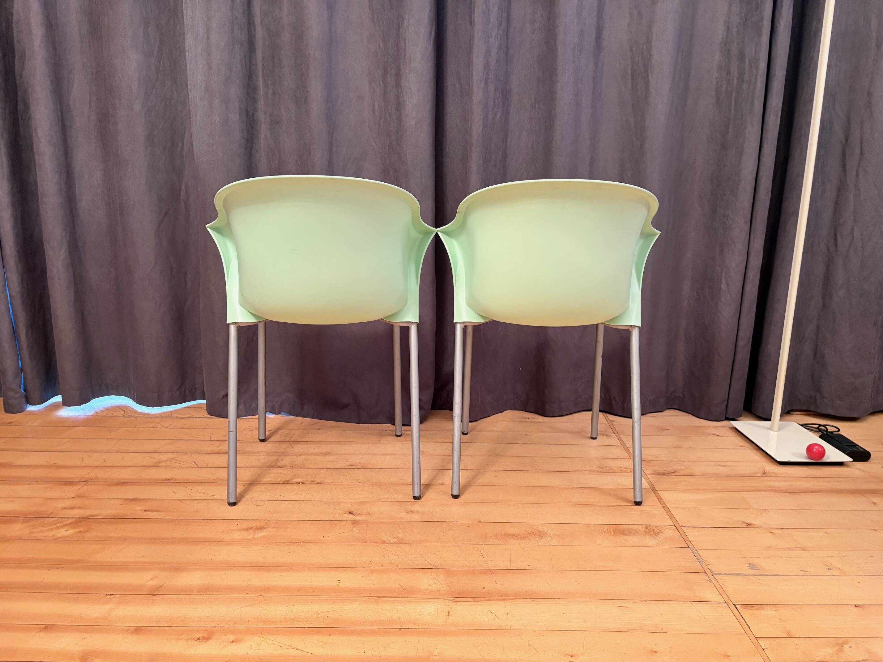 Pair of Bla Bla Bla chairs designed by Marco Maran for Parri A. & CO.