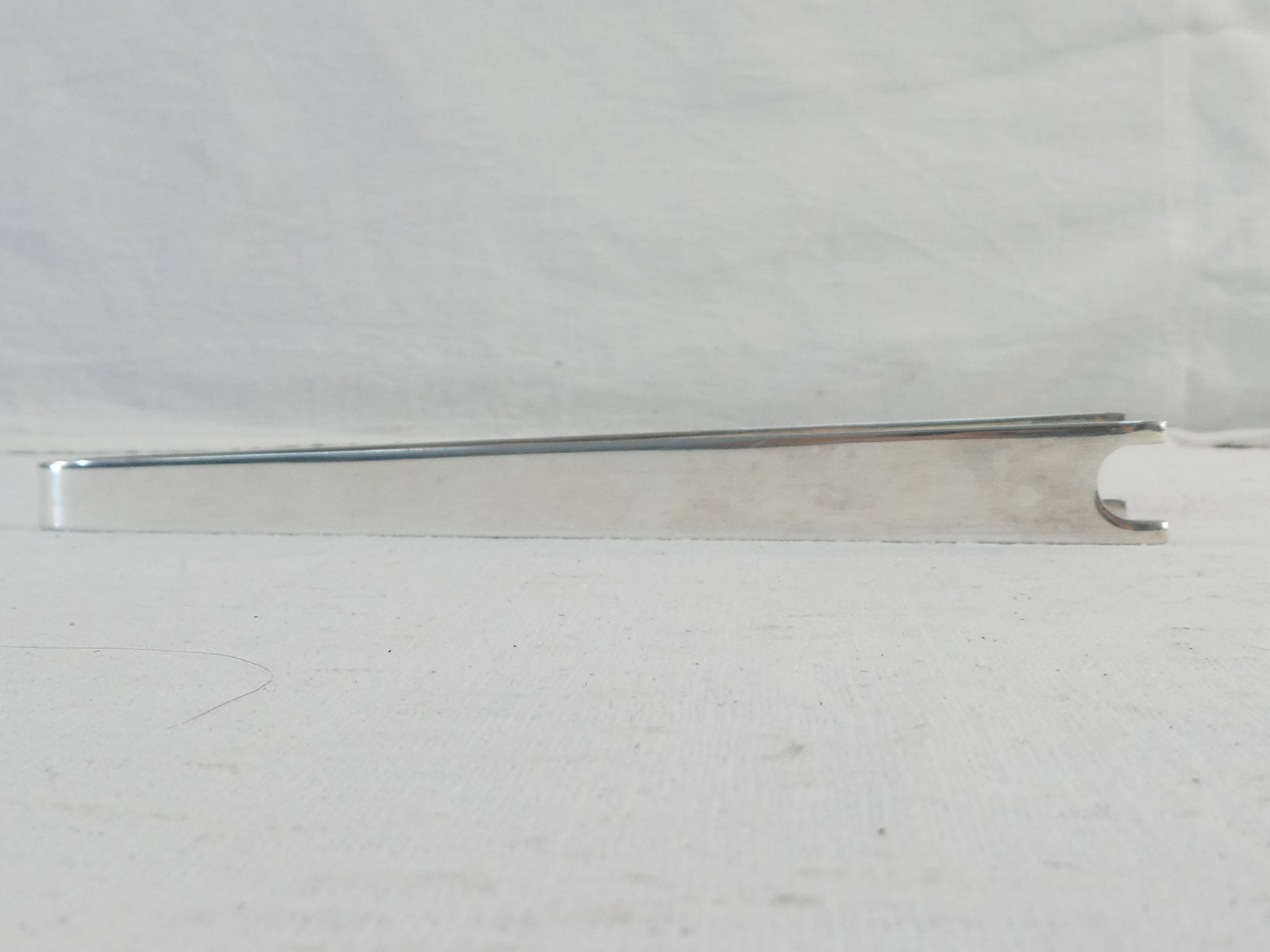 Ice clamp christofle in silver metal collection gallia