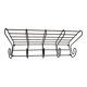 IKEA coat rack shelf