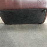 Vintage cubist lounge sofa
