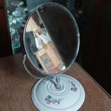 Chrome metal ceramic dressing table mirror