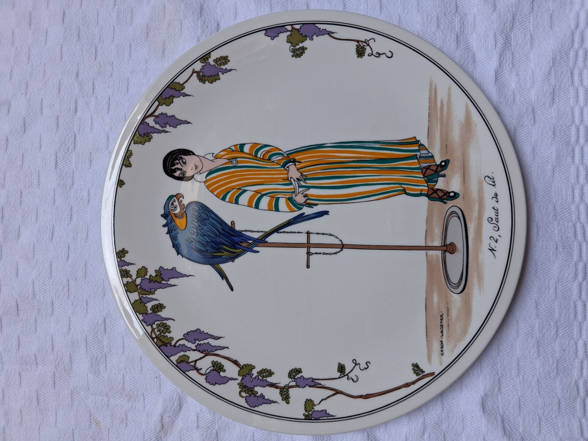 Assiettes V&Boch design 1900