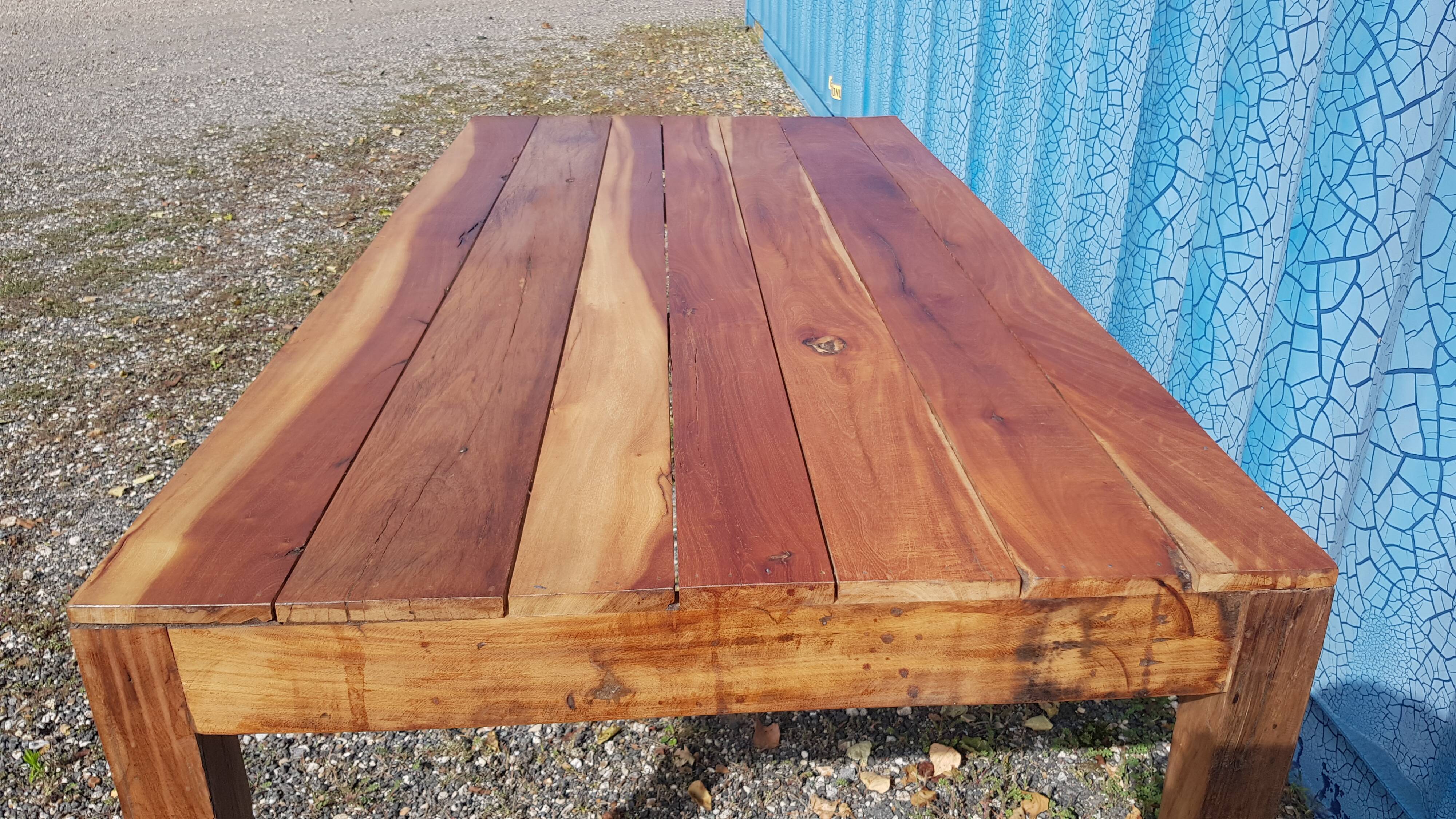 Teak dining table 180 x 90 x 76 cm