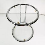 Bauhaus side table in the style of Eileen Gray, Germany 1980s.