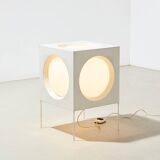 Carl Moor Cube Floor Lamp for BAG Turgi Switzerland 1960s