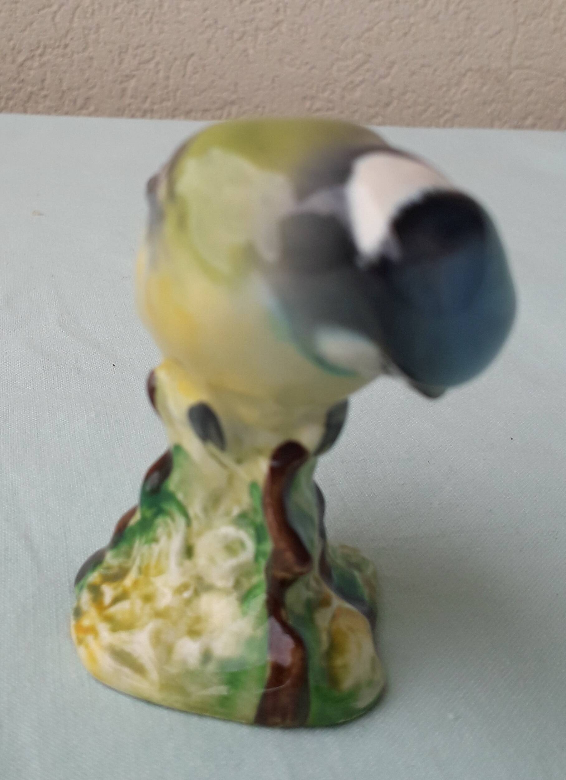 Oiseau mésange en céramique