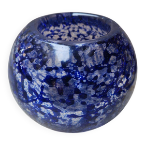 Vase Murano bleu Klein
