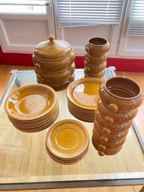 Gien vintage couscous service