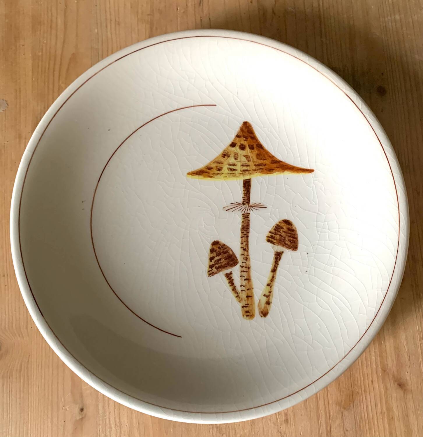 Longchamp autumn and mushroom decor plates