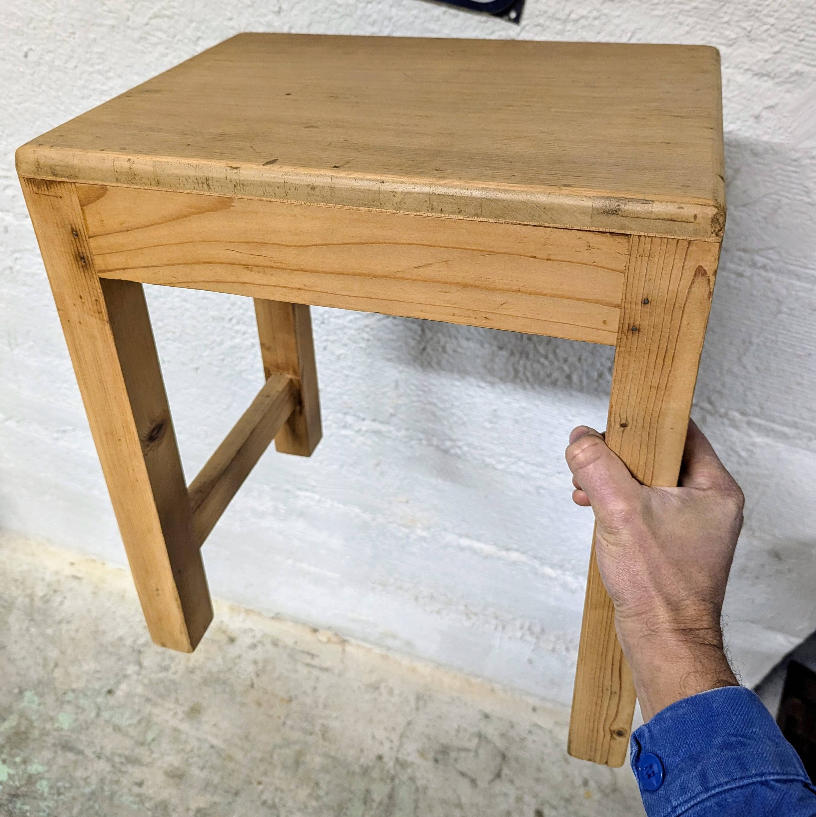 Wooden stool