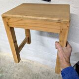Wooden stool