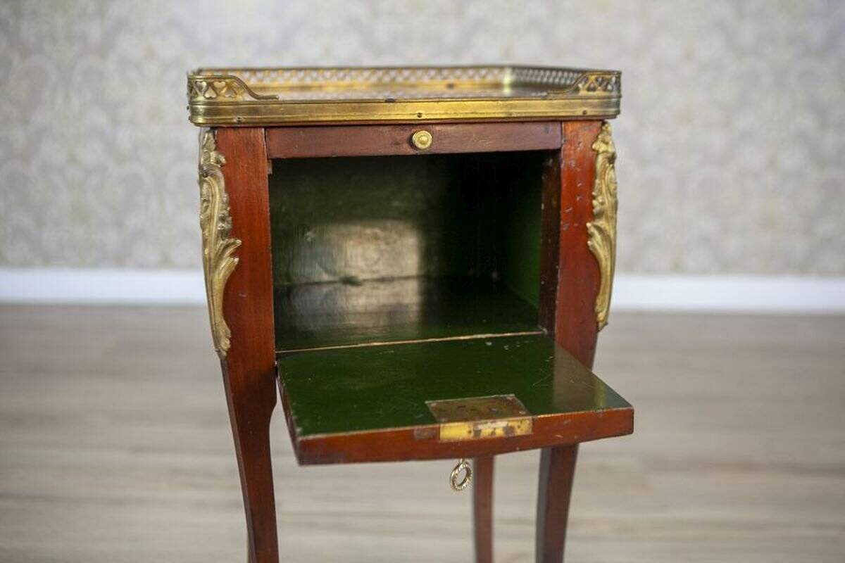 Louis XV Walnut Nightstand