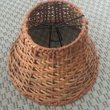 Rattan lampshade
