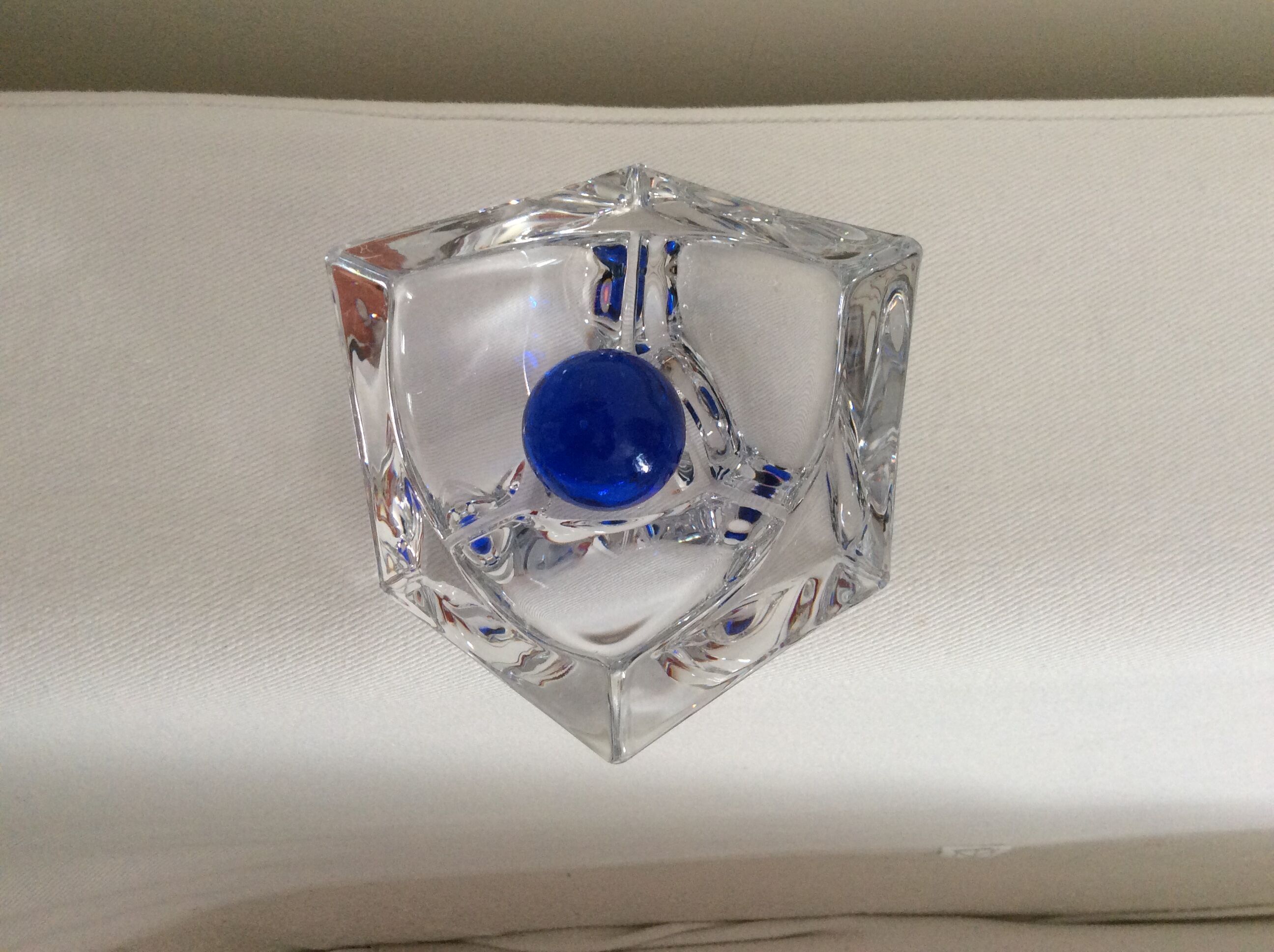 Cendrier cristal de Daum