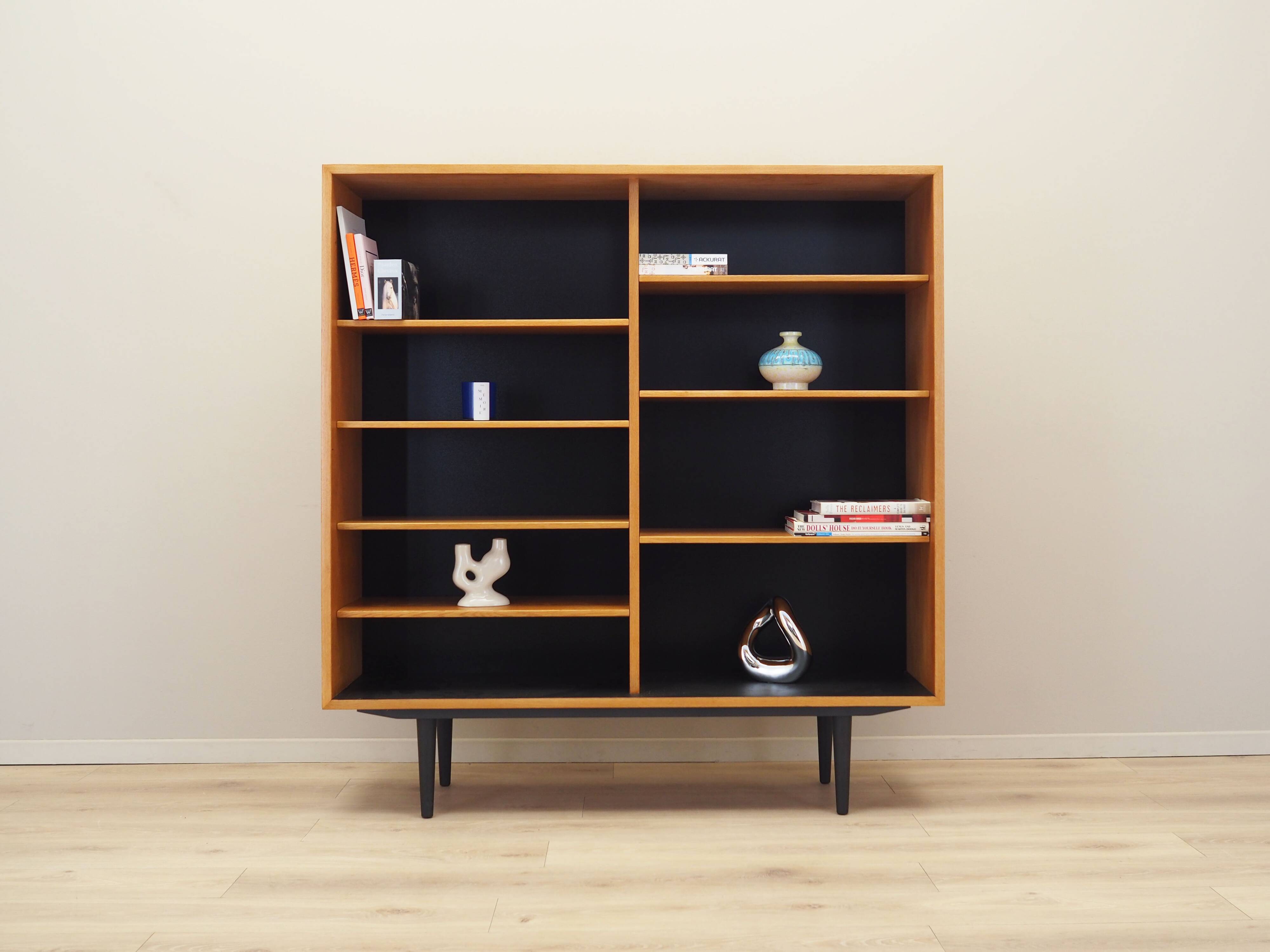 Ash bookcase, Scandinavian design, 1960s, designer: Børge Mogensen, manufac