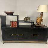 Meuble buffet asymétrique des années 1990