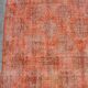 Tapis orange pour chambre à coucher