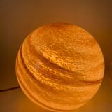Blown glass ball lamp