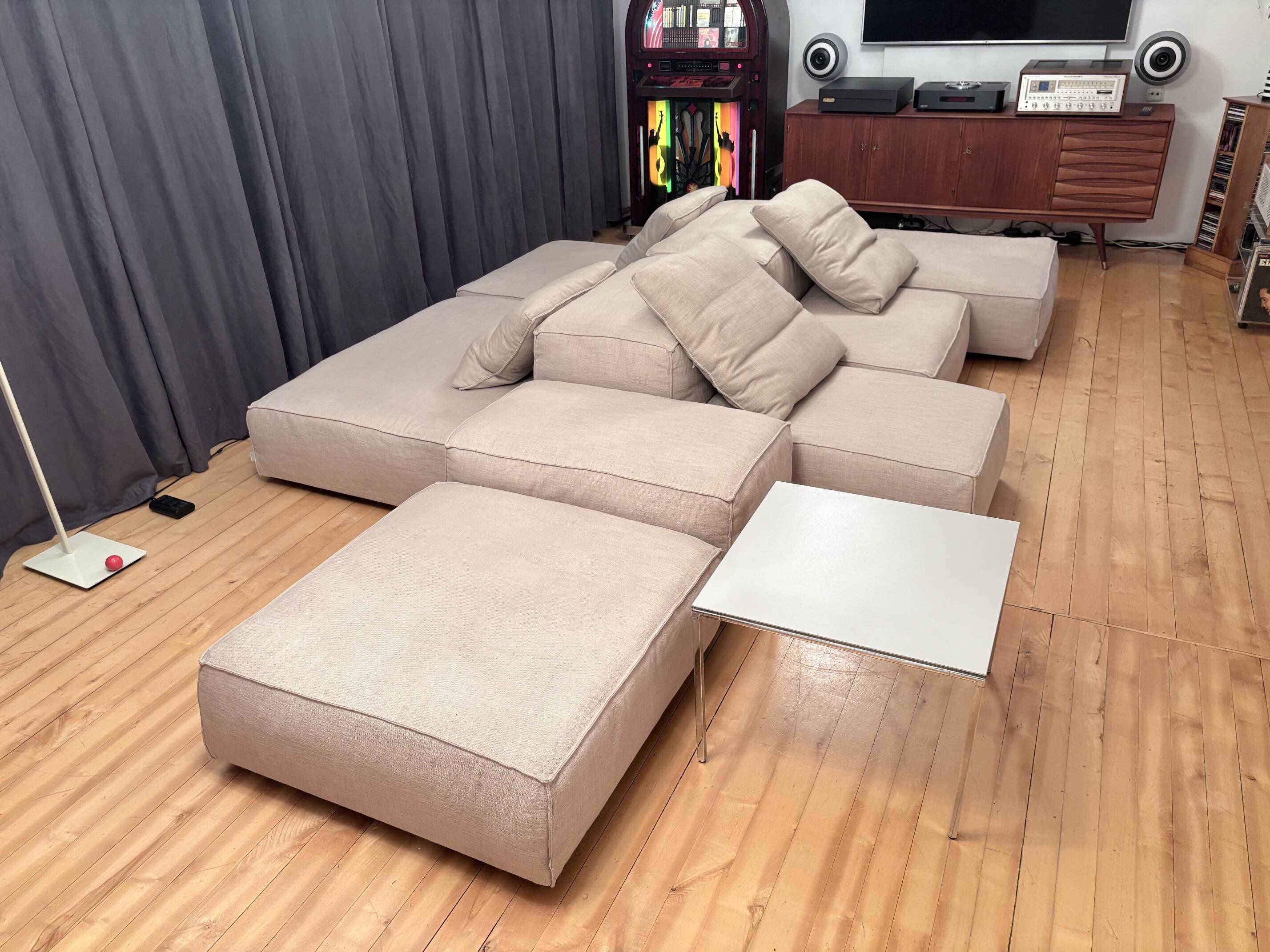 Extrasoft modular sofa designed by Piero Lissoni, Living Divani, Italy