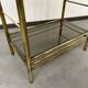 Mid-century design brass shelf