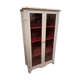 Silver library patina 2 doors on marble 147 x 81 cm