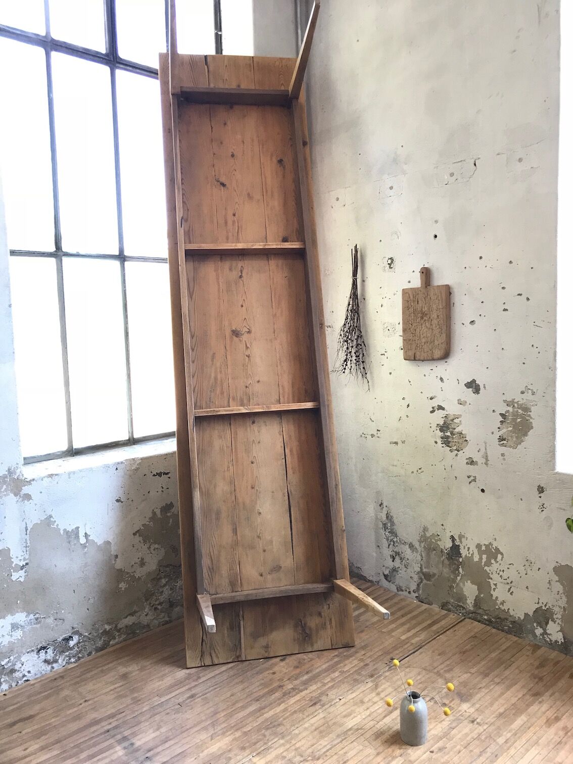 Vintage pine farm table