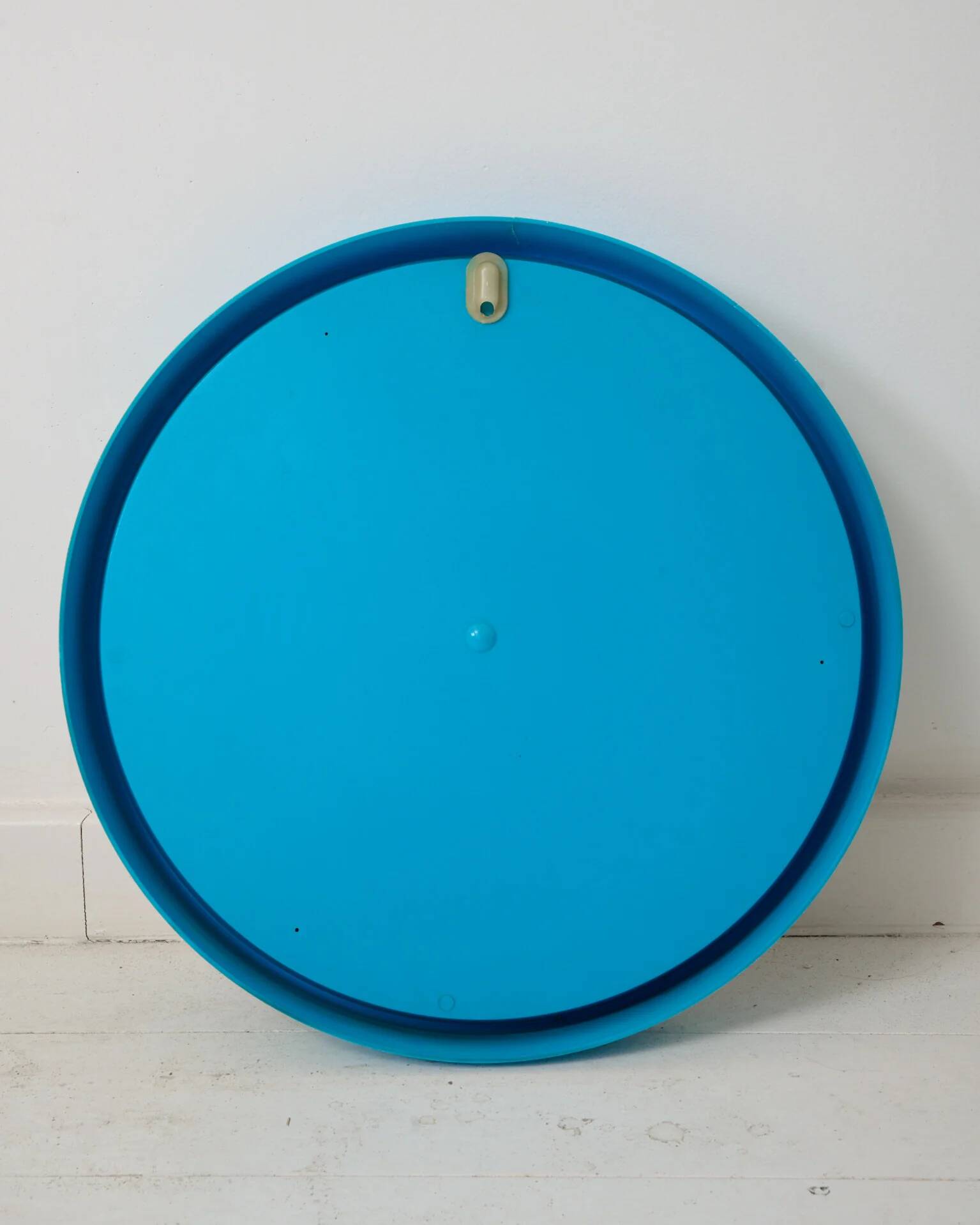 Miroir rond bleu, 1970