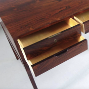 Mid-Century Danish Rio Model Jakaranda Rosewood Desk by Arne Wahl Iversen for Vinde, 1960s