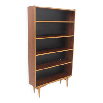 Scandinavian teak library, Hugo Troeds, Bjärnum, Sweden, 1950