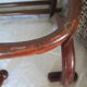 Wall coat rack/cloakroom in arched wood