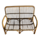 Banquette bambou vintage