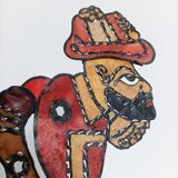 Antique puppet shadow theater Türkiye