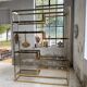 Brass shelf 1970 Belgo Chrom regency