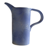 Ceramic vase pitcher signed