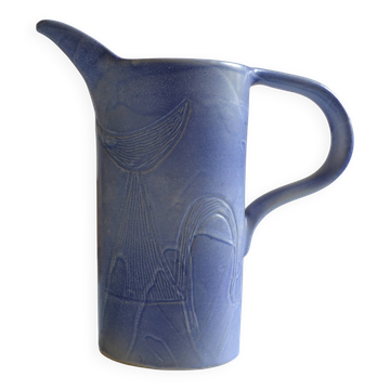 Pichet vase céramique signée