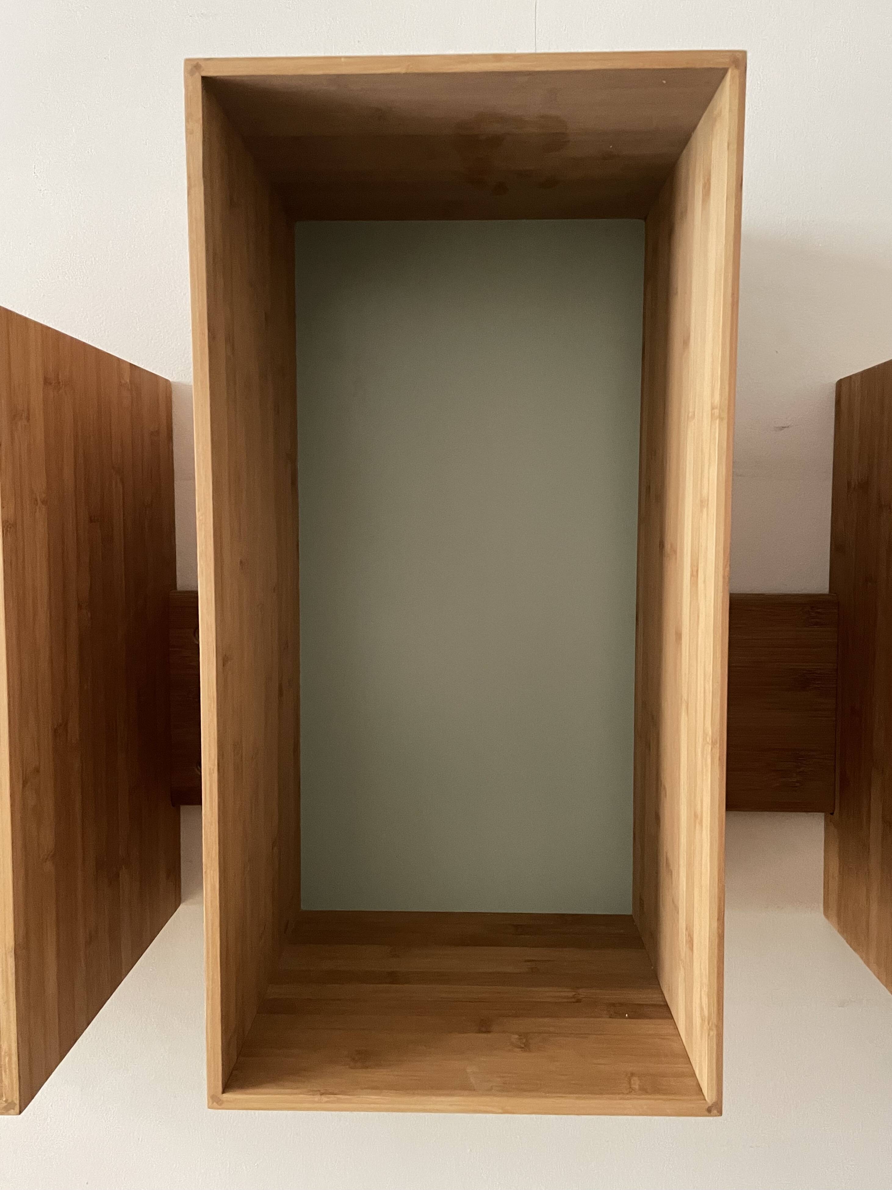 Large designer bookcase from the Danish brand We do Wood