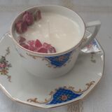 Soy candle in old cup