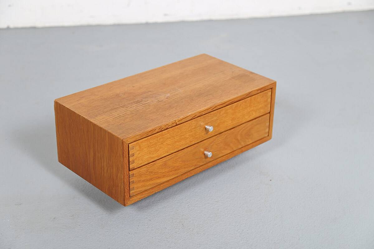 Model 128 Wall Console in Teak by Kai Kristianen for Aksel Kjersgaard