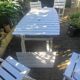 70s wooden garden furniture
