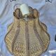 Suspension vintage en rafia