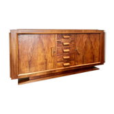 Art Deco walnut sideboard