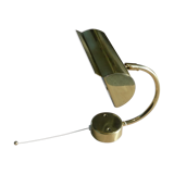 Design golden wall lamp by Sergio Bernardi - Italy