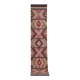 Vintage Turkish hallway rug 78x365 cm