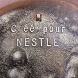 Empty pocket M. Le Verrier, Bronze, special creation for Nestlé, "Romulus and Remus"