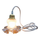 Amber yellow tulip glass nomad pendant light 🌷