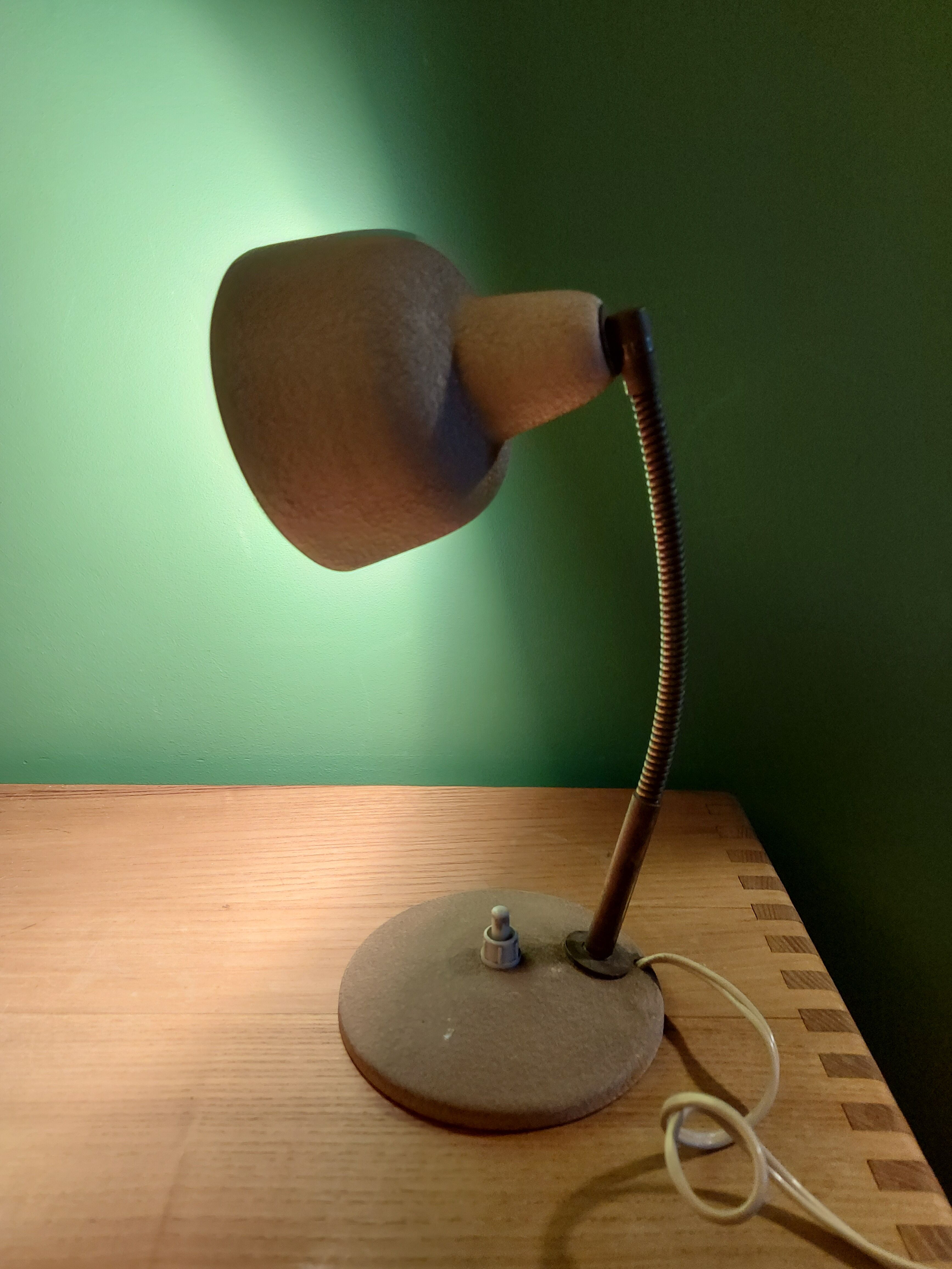 Vintage Aluminor articulated lamp