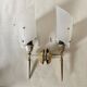 Pair of wall lights from the 1960s