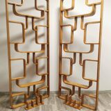 Paravents par Ludvik Volak pour Drevopodnik Holesov, 1950s, Set de 2